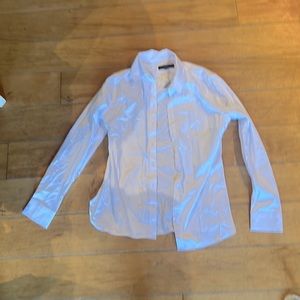 white button up from banana republic